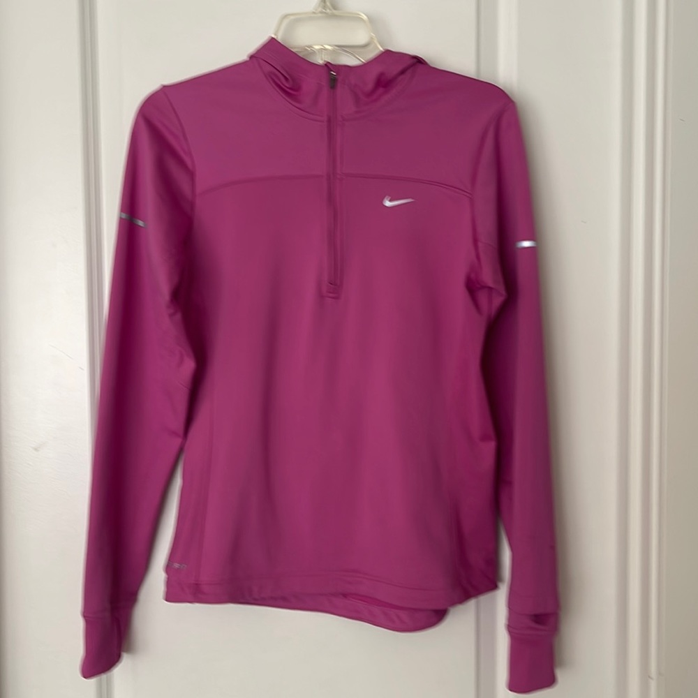 Cute running hoodie; Nike small.